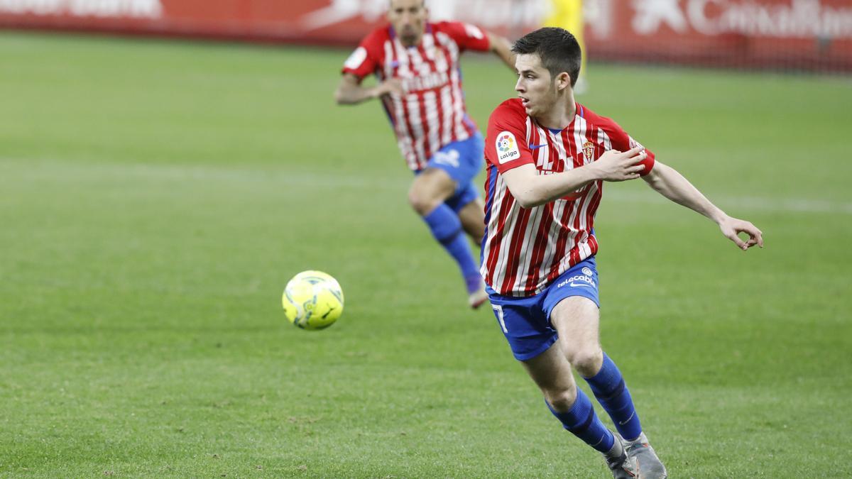 El partido entre el Sporting y el Leganés, en imágenes