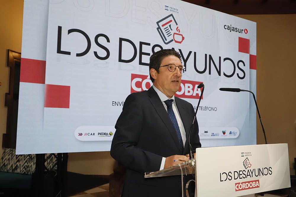 Juan Pérez en los Desayunos de Diario CÓRDOBA