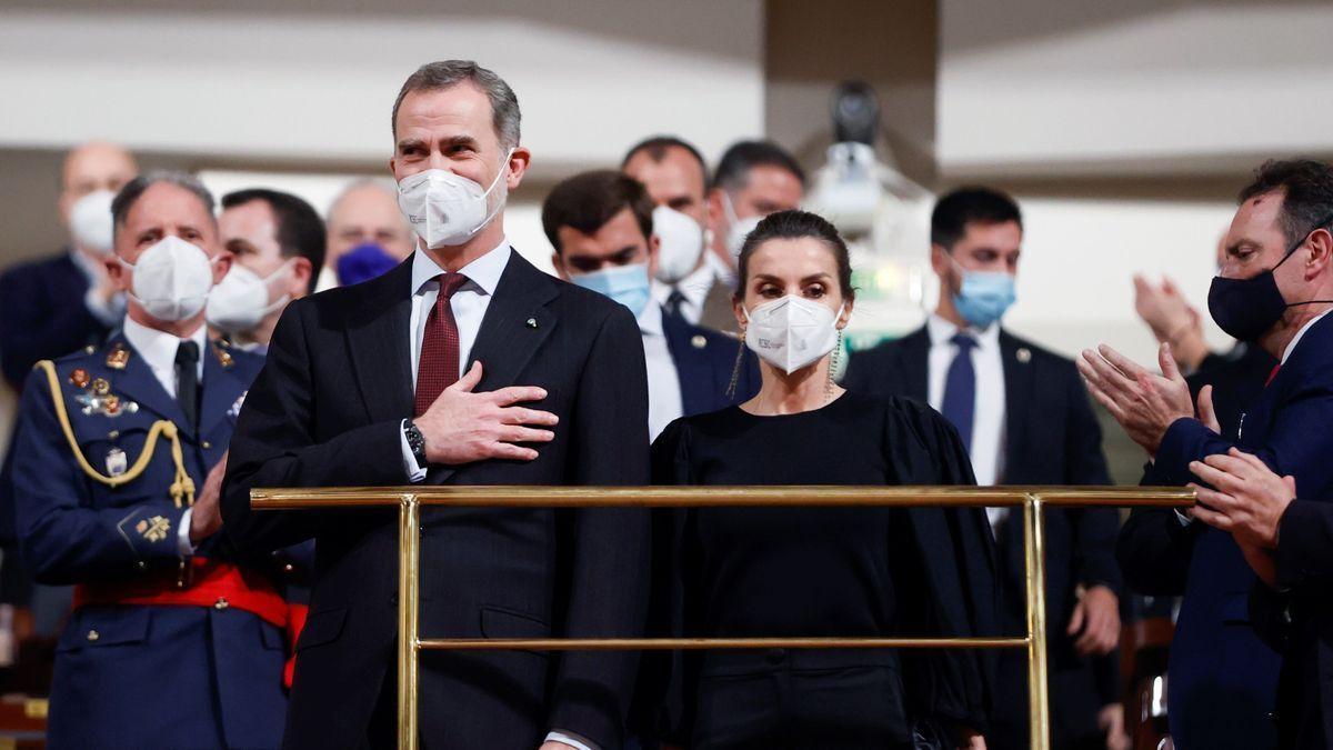 Felipe VI y Letizia presiden el homenaje a las víctimas del terrorismo