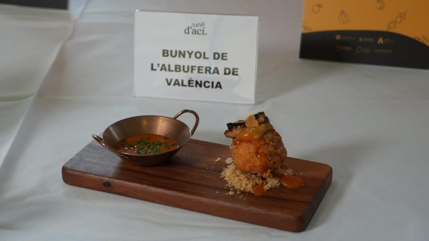PELAYO GASTRO TRINQUET GANA EL CONCURSO A LA MEJOR TAPA DE LA COMUNIDAD VALENCIANA CON EL &quot;BUNYOL DE L'albufera DE VALENCIA&quot;