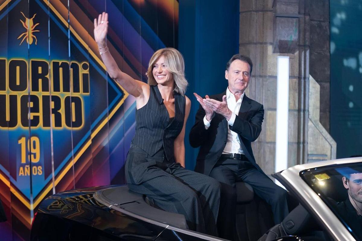 Matías Prats y Susanna Griso, los presentadores que se convirtieron en entrevistados este miércoles 5 de febrero en 'El Hormiguero'.