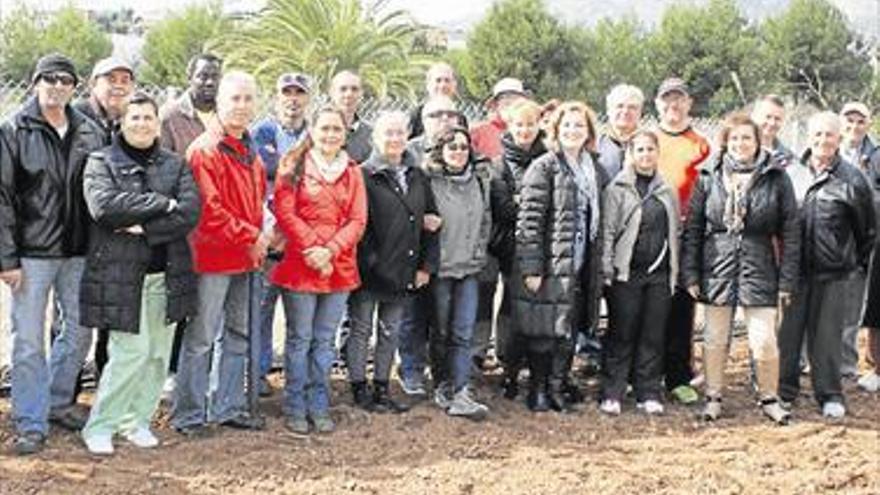 Orpesa forma para  los huertos ecológicos