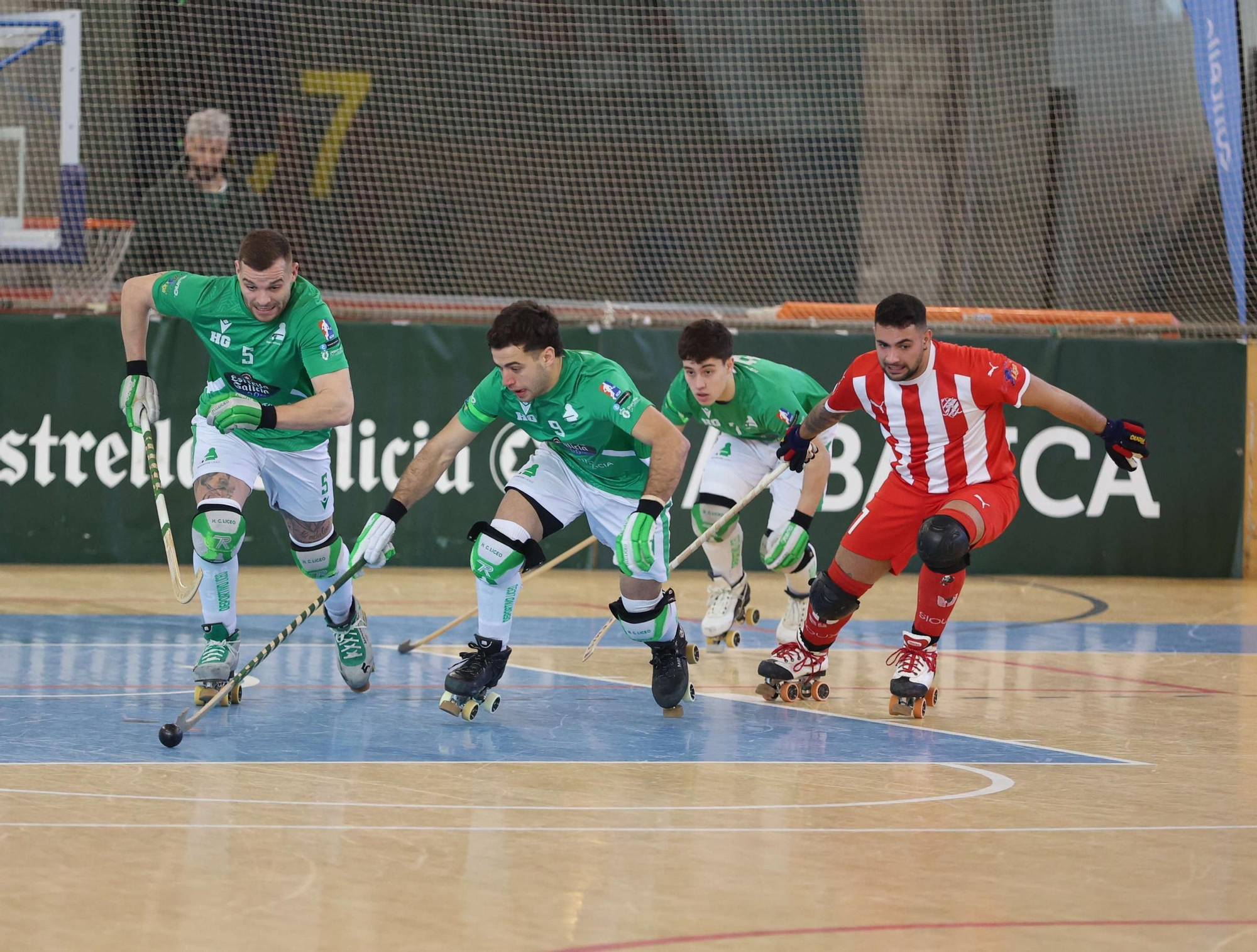 El Liceo golega al Vic en Riazor (5-0)