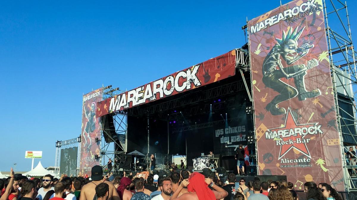 Una pasada edición del Marearock Festival, en una imagen de archivo