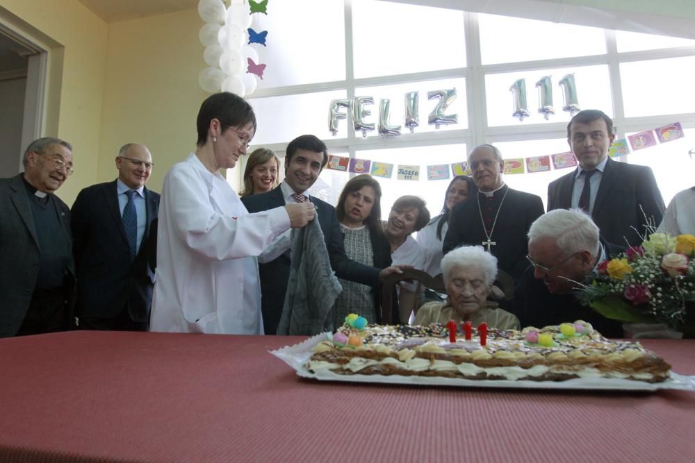 Josefa Álvarez, 111 años cantando