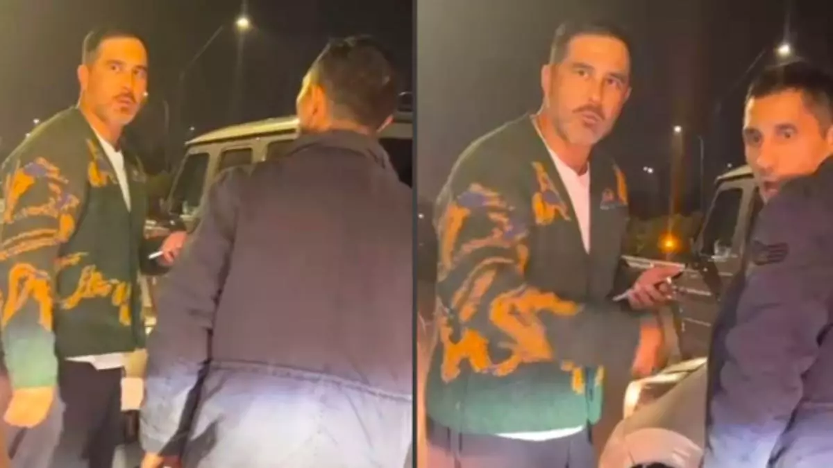Claudio Bravo se enfrenta a un conductor ebrio: ※?Vas curao, b芍jate!§