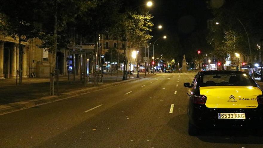 Un taxi, l&#039;agost passat a Barcelona