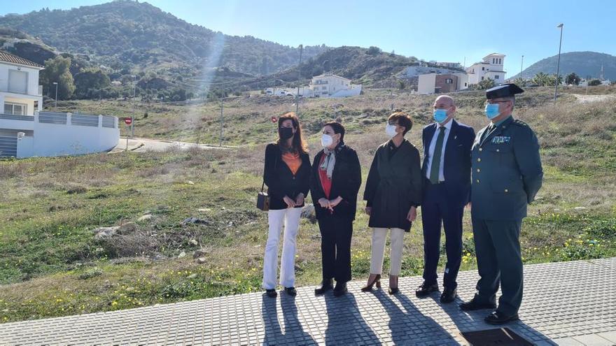 María Gámez presenta el proyecto del nuevo cuartel de la Guardia Civil de Cártama