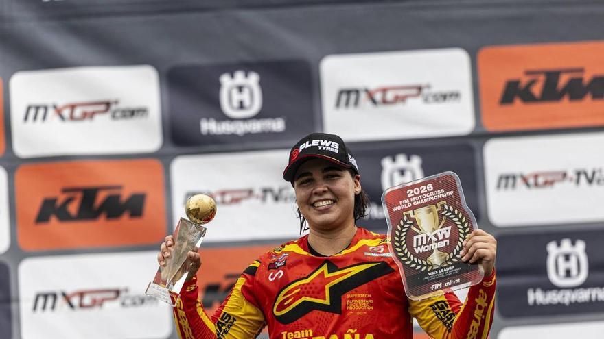 Daniela Guillén signa un doblet històric a Alemanya i reforça el lideratge del Mundial de motocròs femení