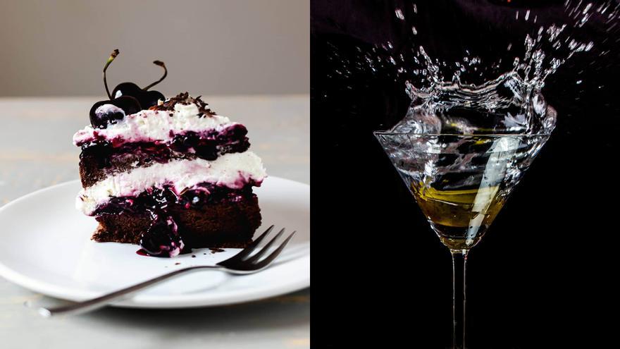 Un cóctel de tarta Selva Negra: la deliciosa copa elaborada por dos &#039;bartenders&#039; grancanarios