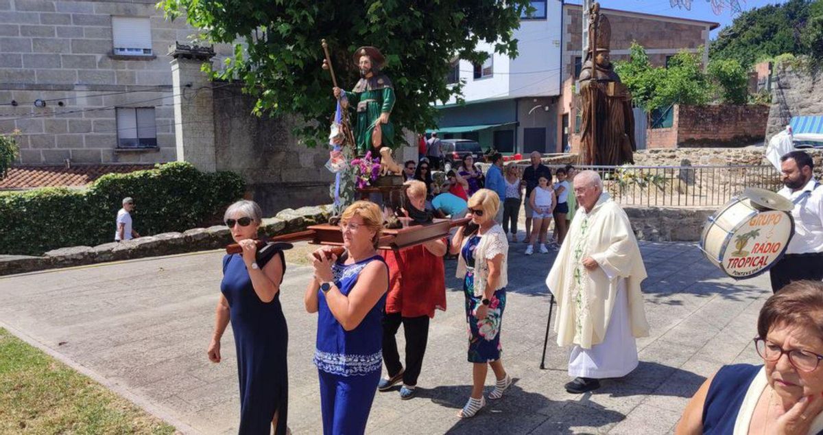 Domaio rinde culto a San Benito