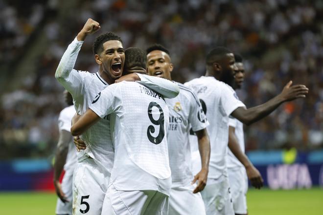 Final de la Supercopa de Europa de fútbol entre Real Madrid y Atalanta disputado en el Estadio Nacional de Polonia, en Varsovia.