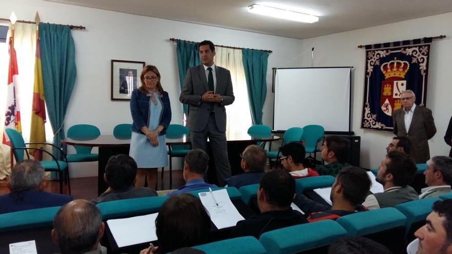 Alberto Castro y Mayte Martín Pozo en Alcañices