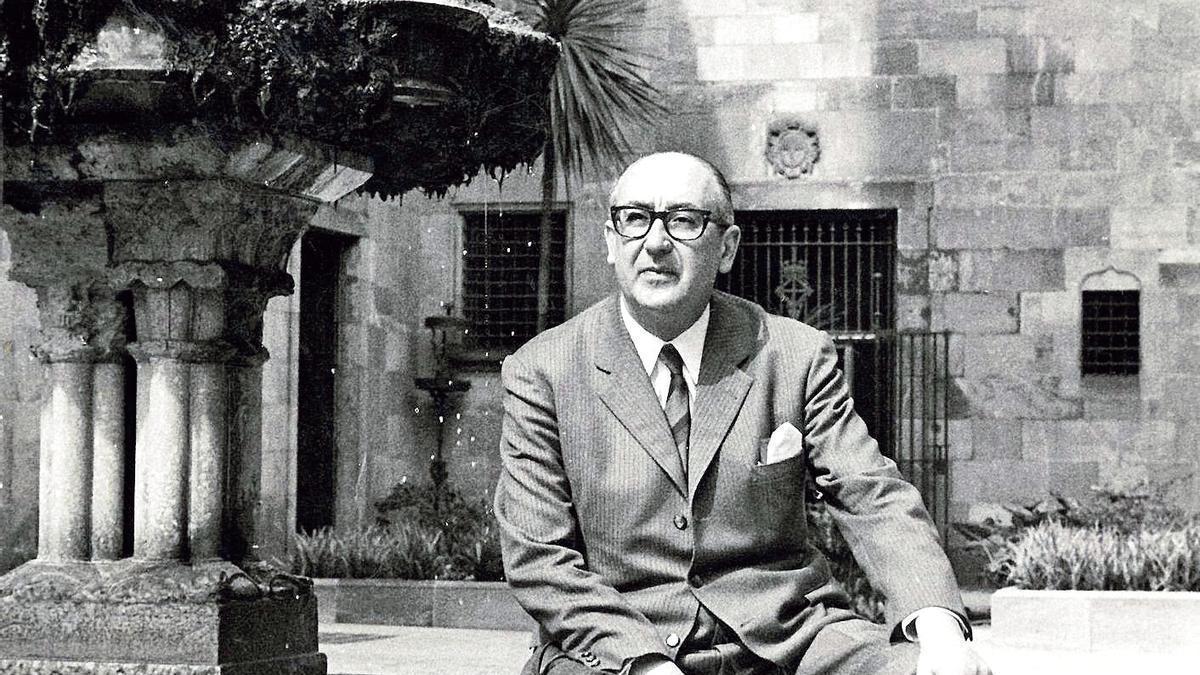 El escritor mindoniense Álvaro Cunqueiro.