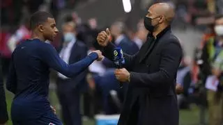 Henry evita la pregunta incómoda sobre Mbappé