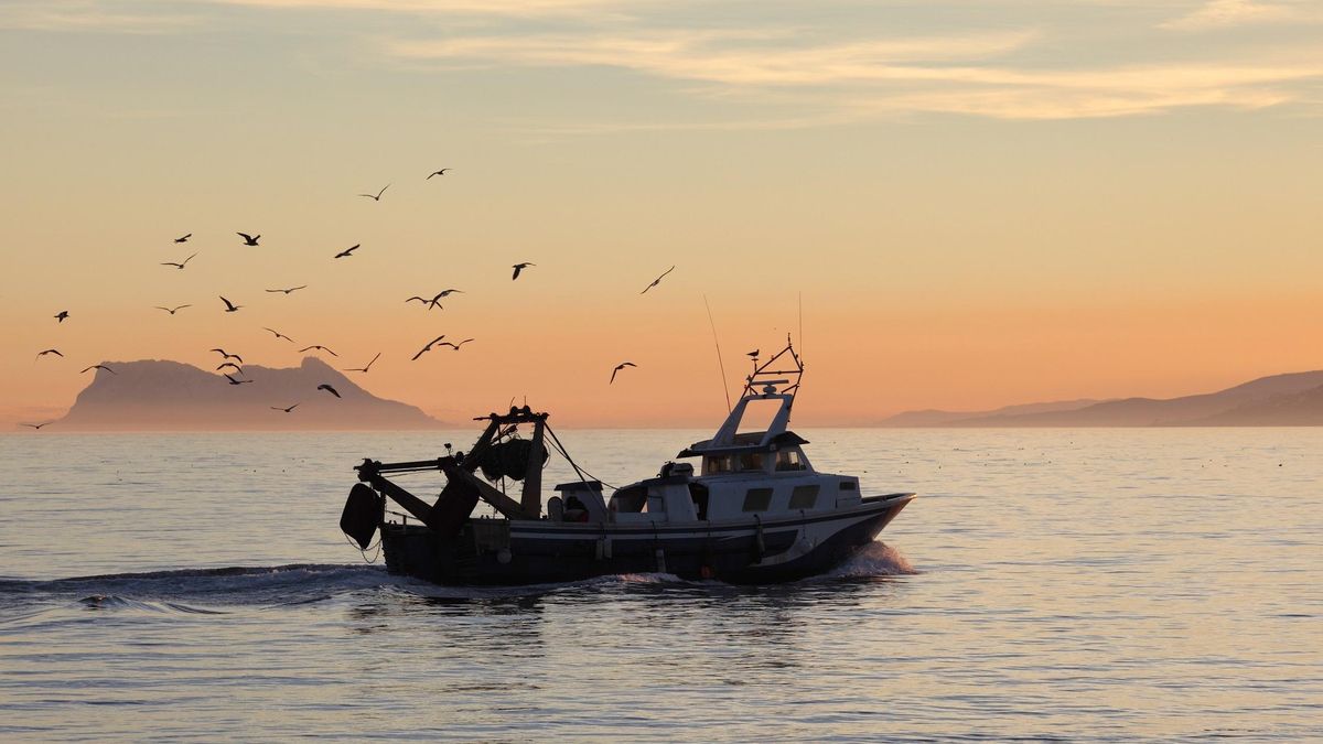 Barco de pesca de la flota andaluza