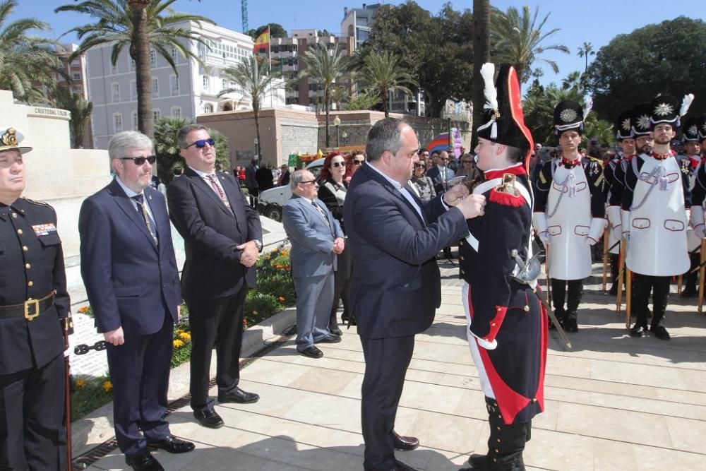 Acto de homenaje a los granaderos marrajos de Cart