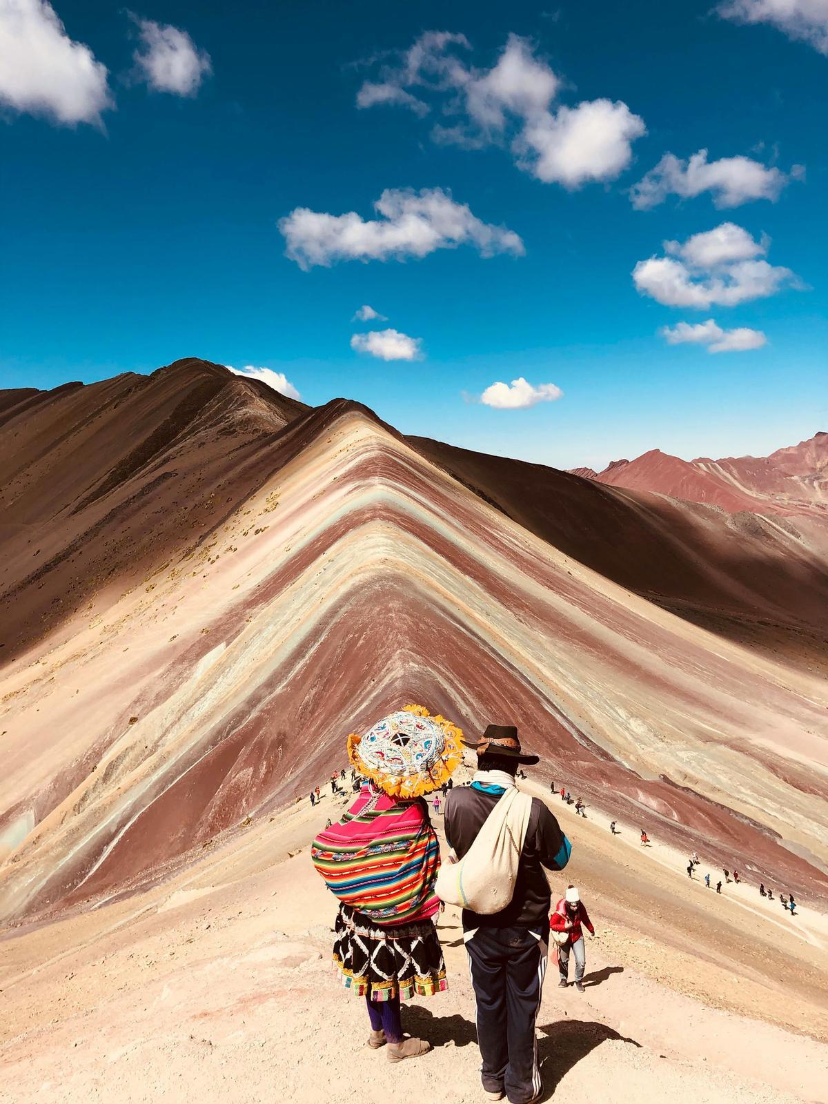 La Montaña Arcoíris de Cusco, en Perú