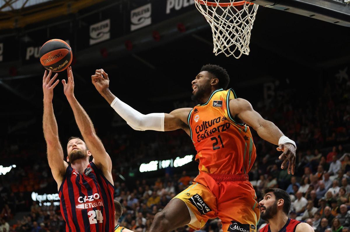 Valencia Basket - Baskonia de la Liga Endesa