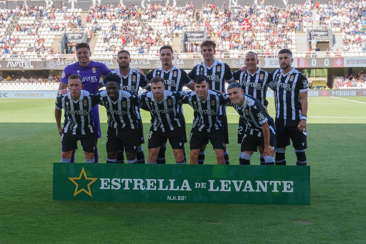 Las mejores imágenes del partido entre el FC Cartagena y el Betis Deportivo
