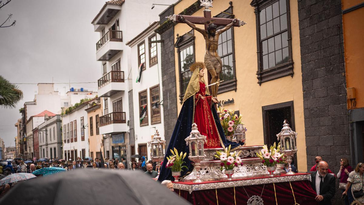Lluvia en la antesala de la Semana Santa