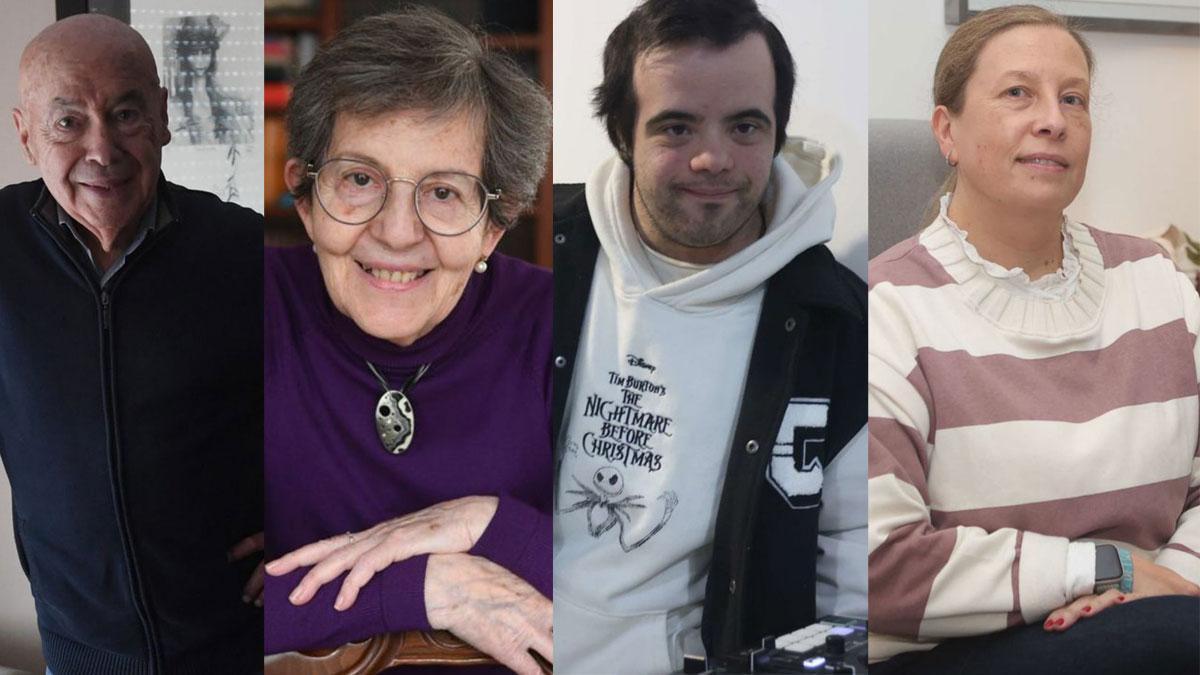 Andrés Reus, Rita Nieto, Fran Rey y Mercedes Ozores.