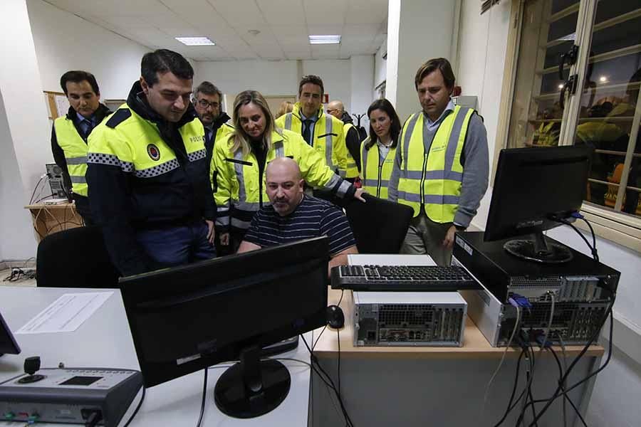 Simulacro de accidente en el túnel de Los Omeyas