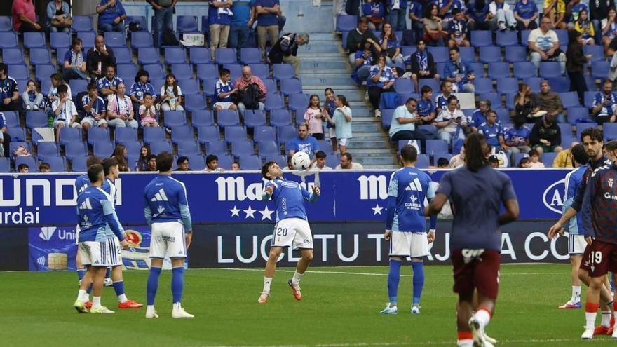 EN DIRECTO: El Oviedo defiende su renta en un emocionante final de partido