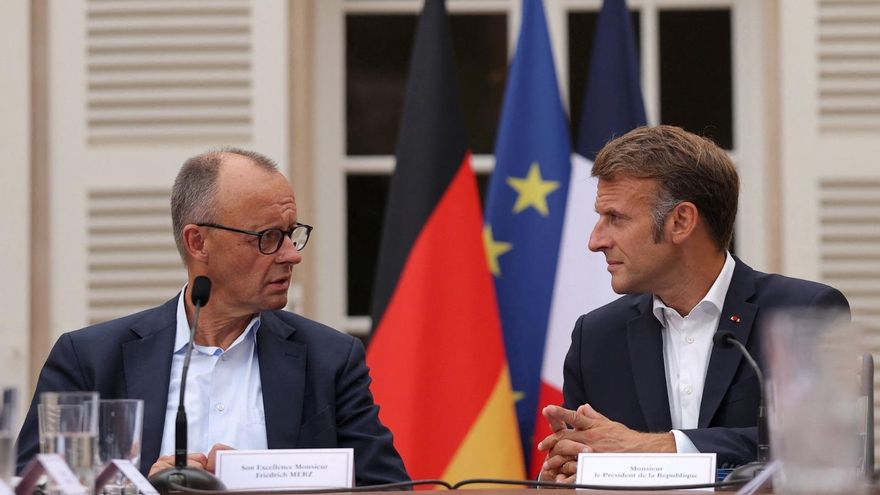 Macron y Merz reactivan el eje franco-alemán por &quot;una Europa más fuerte&quot;