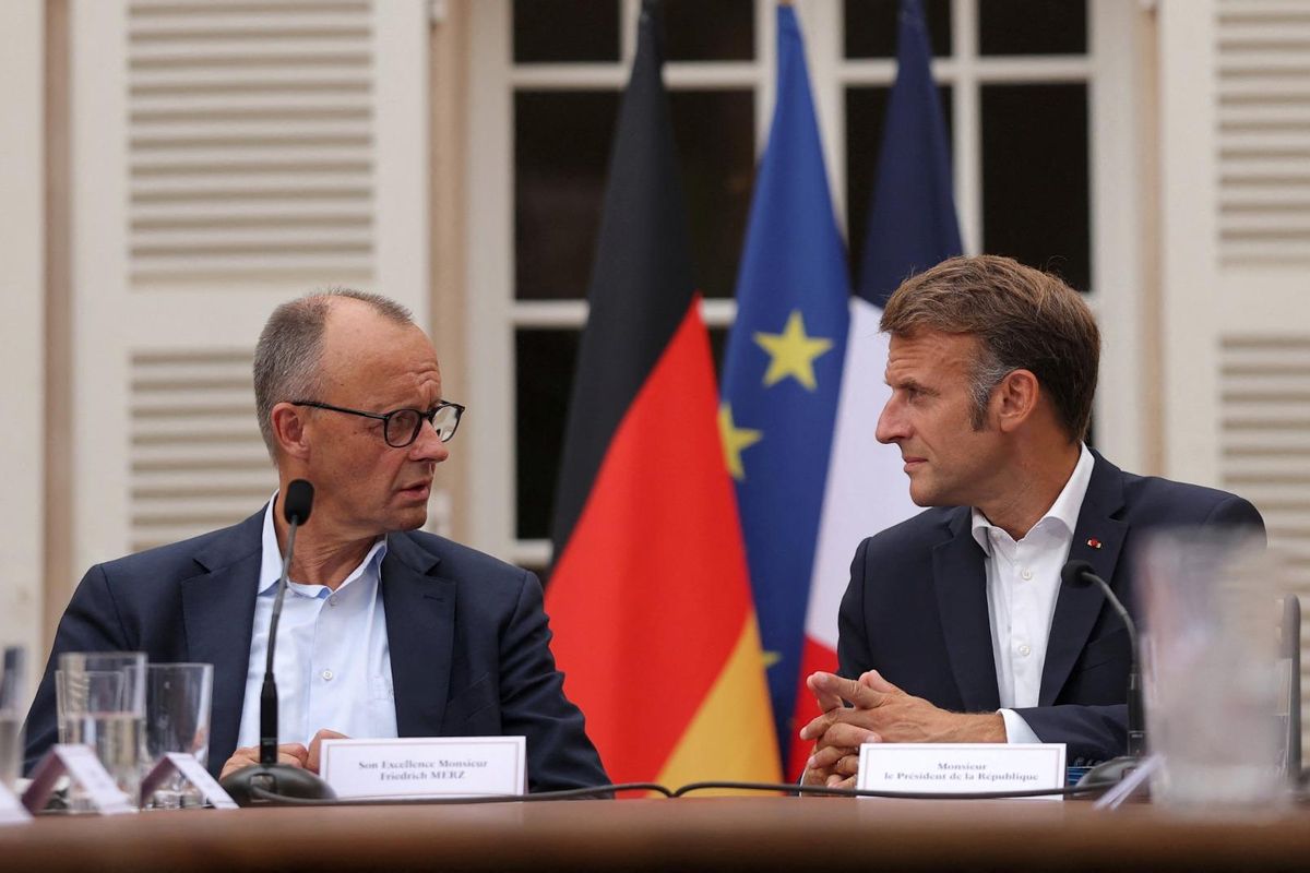 Macron i Merz segellen una agenda comuna de seguretat per a Europa Macron i Merz segellen una agenda comuna de seguretat per a Europa