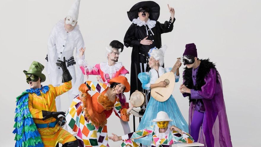 El reparto de la pieza que podrá verse mañana en el Espacio La Granja. | | EL DÍA