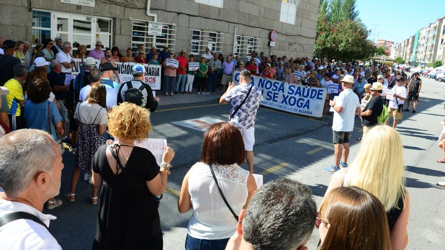 Moaña intensificará las protestas para recuperar las urgencias