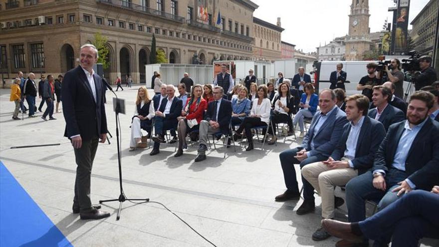 El PP promete arreglar y limpiar las calles de Zaragoza