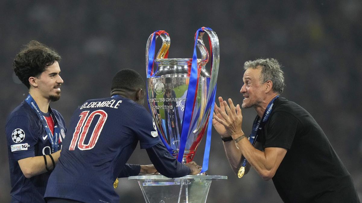 Luis Enrique, tras conquistar la Champions con el PSG: "Hemos hecho  historia, pero no queremos parar"