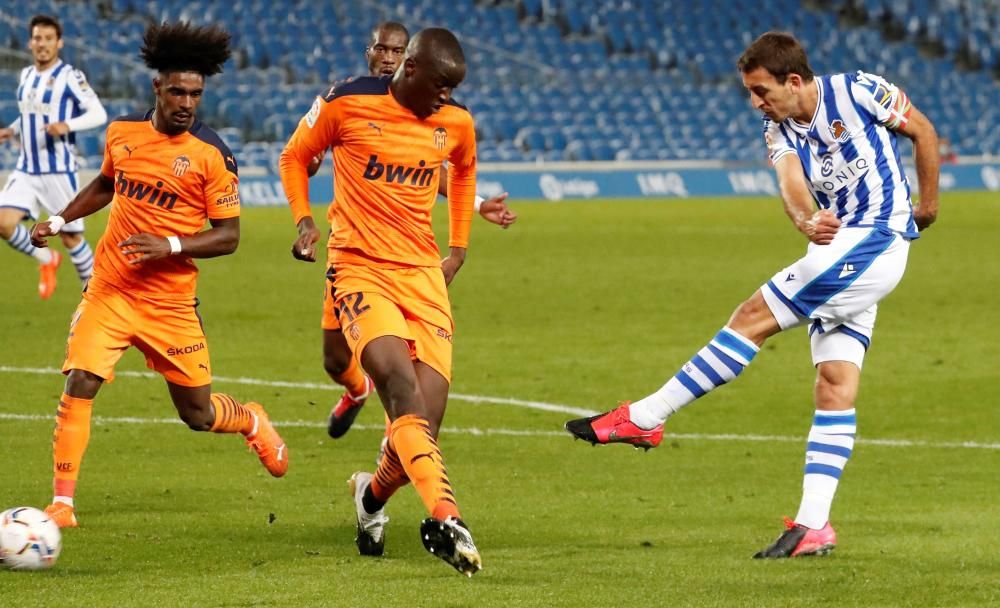 Real Sociedad - Valencia: Las mejores fotos