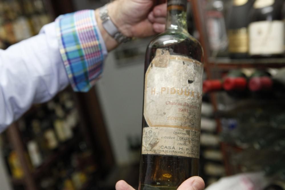 La colección de vinos de Eduardo Méndez