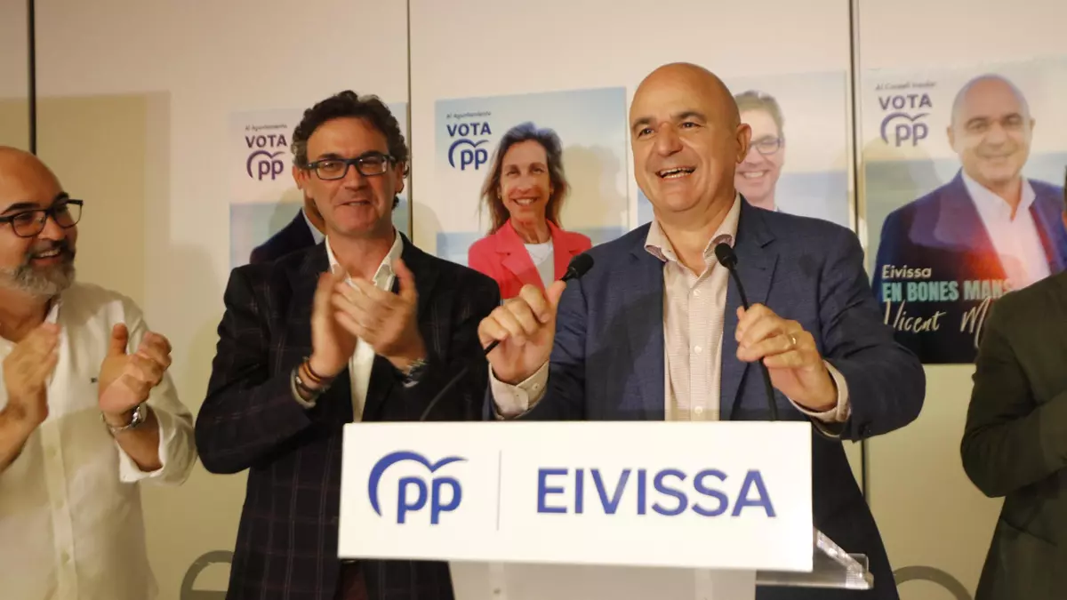 Resultados elecciones al Consell de Ibiza 2023: Vicent Marí consigue la mayoría absoluta