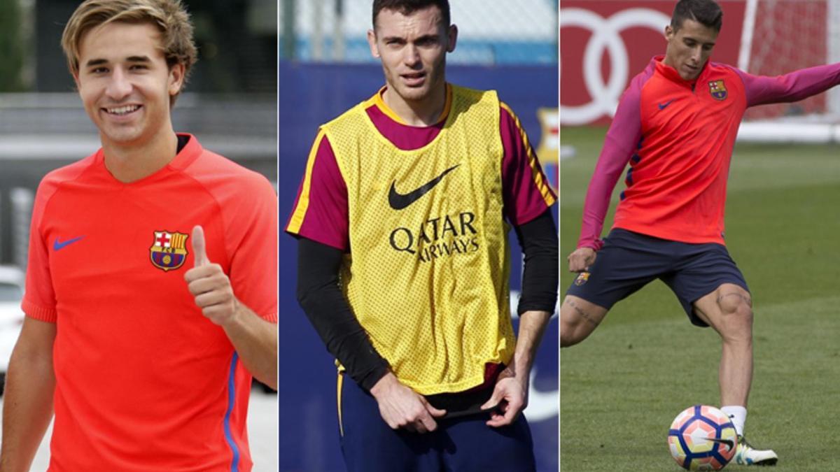 Samper, Vermaelen y Tello, con opciones a salir