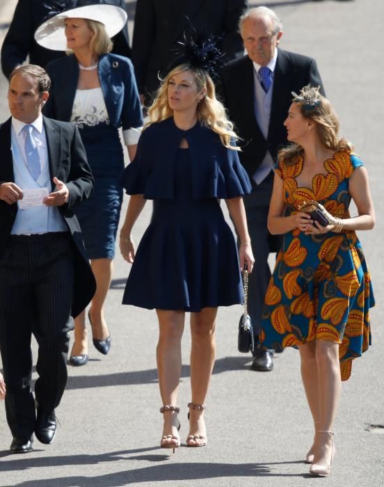 Chelsy Davy. / AFP PHOTO / POOL / Odd ANDERSEN