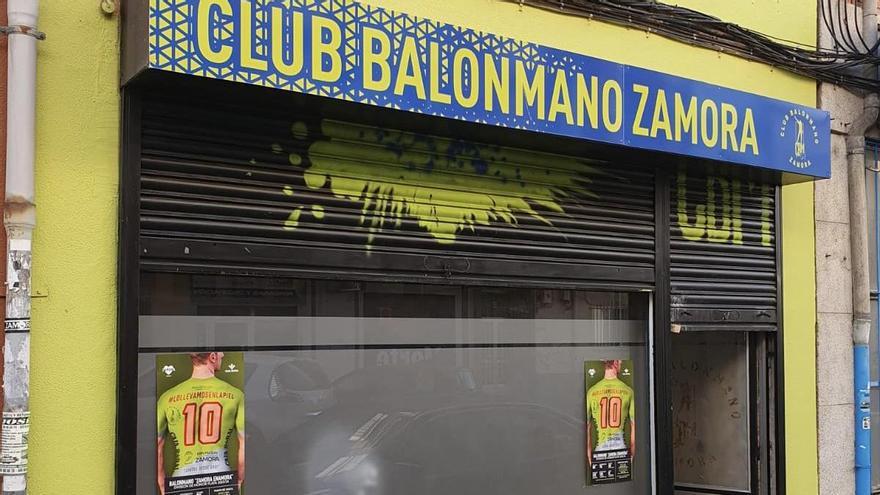 El Balonmano Zamora abre su sede en calle Campo de Marte