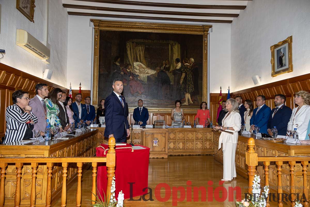 Pleno de investidura en el Ayuntamiento de Caravaca