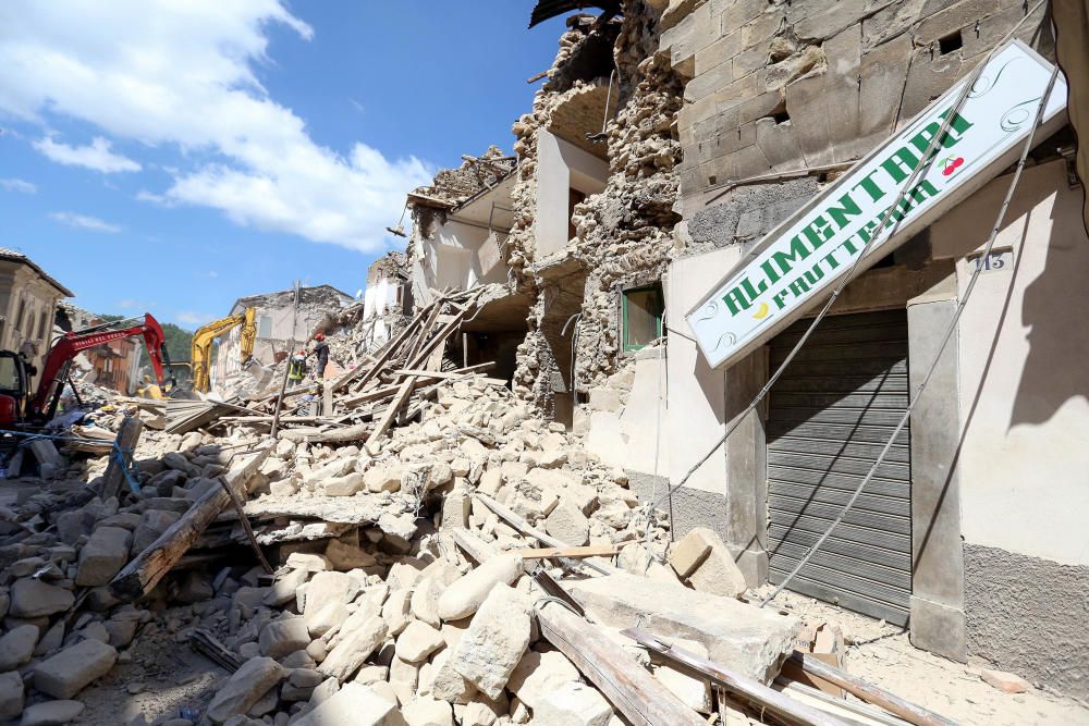 Terremoto en el centro de Italia