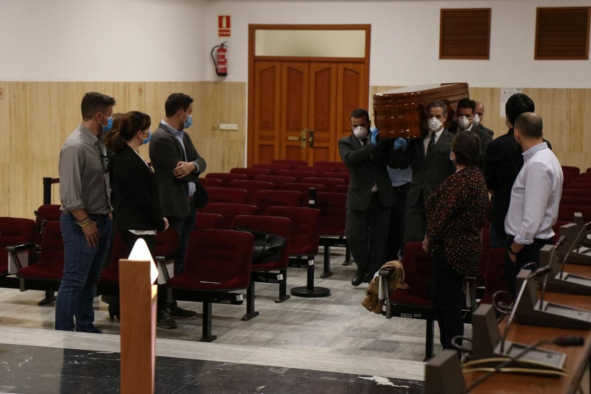 Despedida de Julio Anguita en el Ayuntamiento de Córdoba