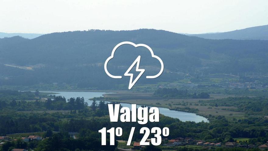 El tiempo en Valga: previsión meteorológica para hoy, viernes 24 de abril