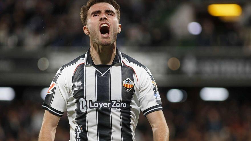 El vídeo de la celebración del 2-0 del Castellón al Almería
