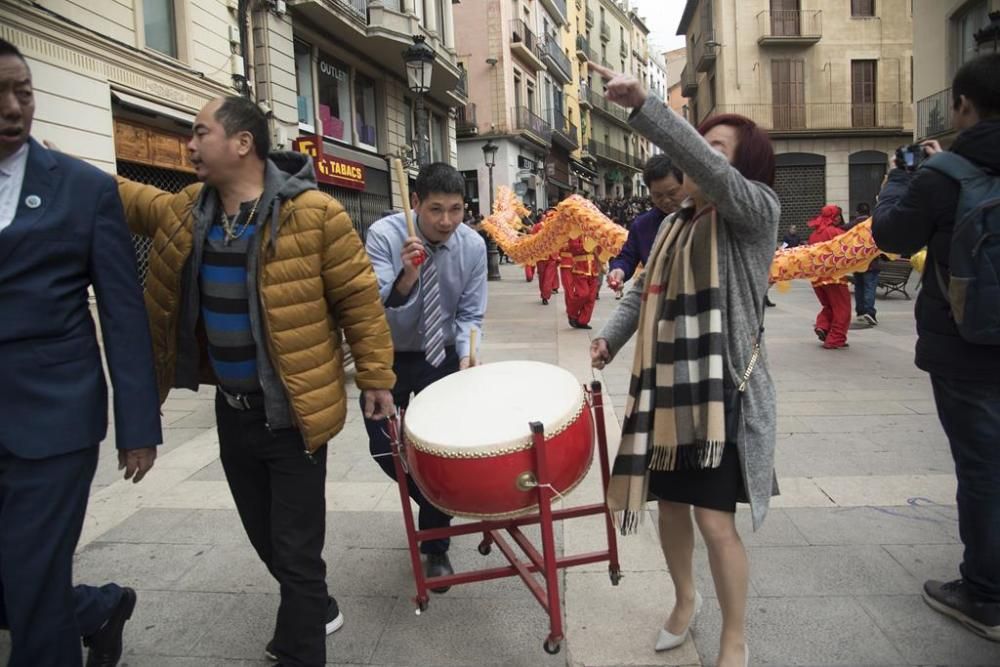 Celebració de l'any nou xinès a Manresa