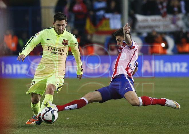 CUARTOS DE FINAL COPA DEL REY. ATLÉTICO DE MADRID 2- FCBARCELONA 3