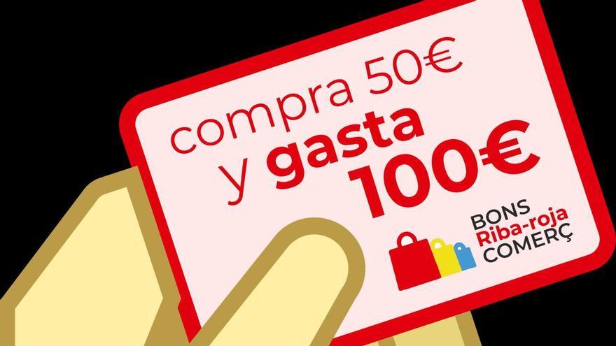 Campaña del bono comercio 2025 en Riba-roja.