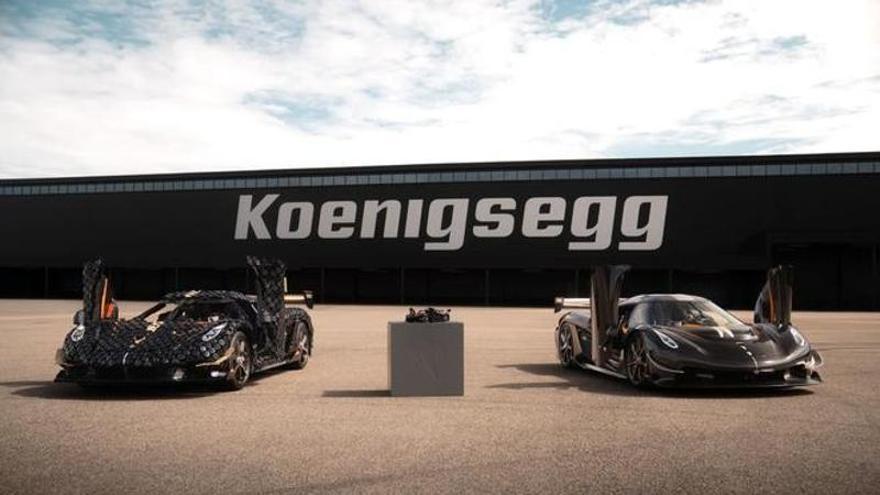 Koenigsegg crea un coche de Lego capaz de superarlos 111 km/h