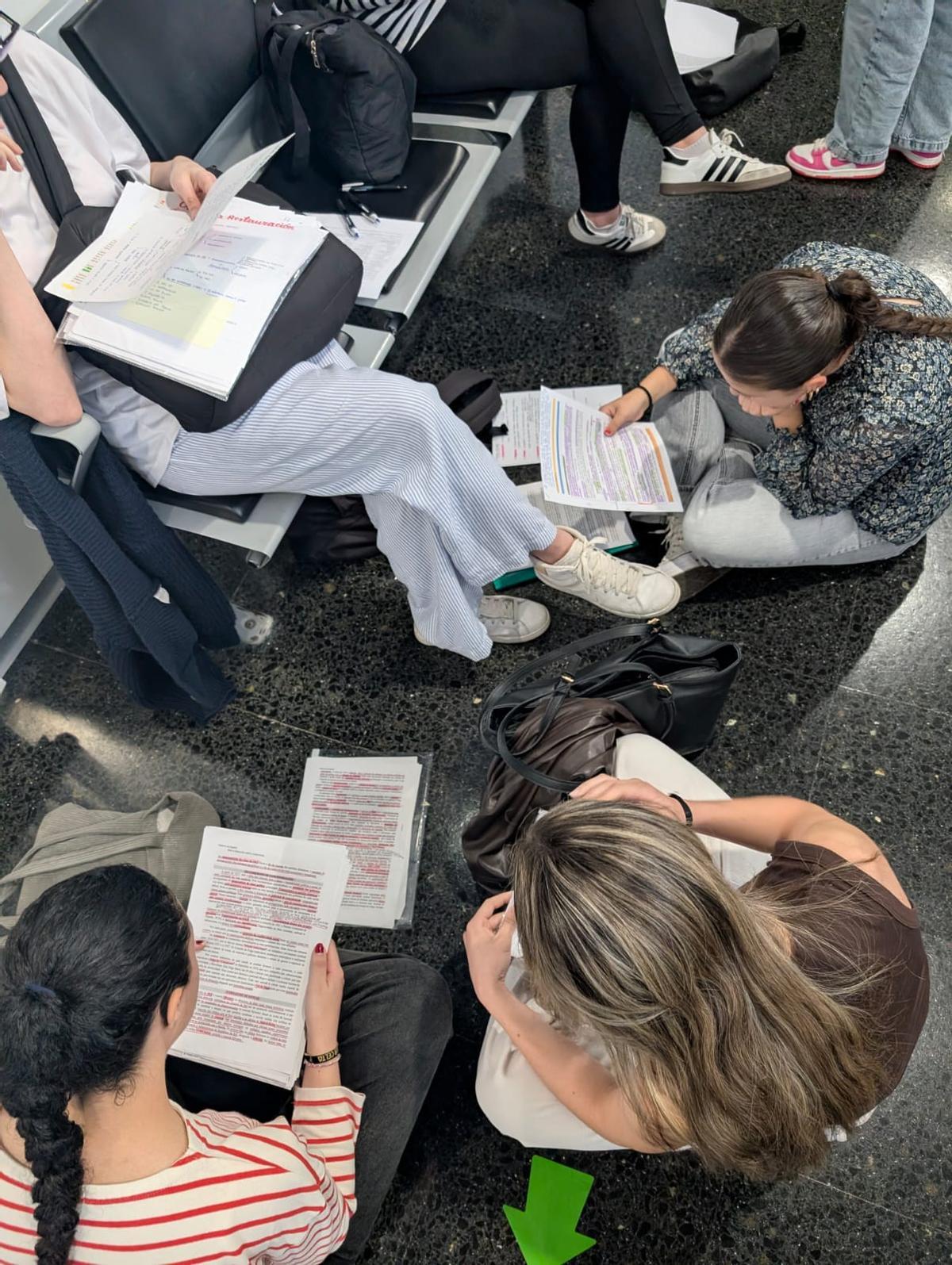 Alumnos de As Barxas.